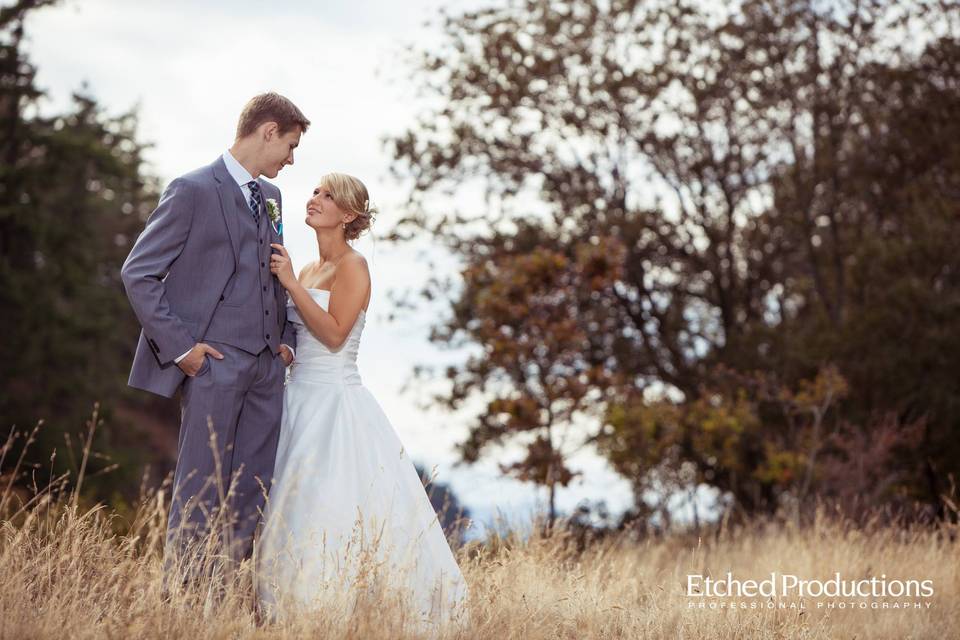 Nanaimo, British Columbia bride and groom