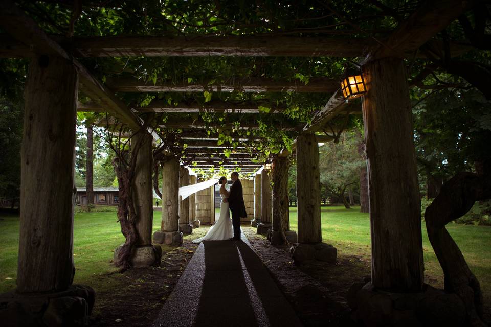 Stanley Park Wedding Couple