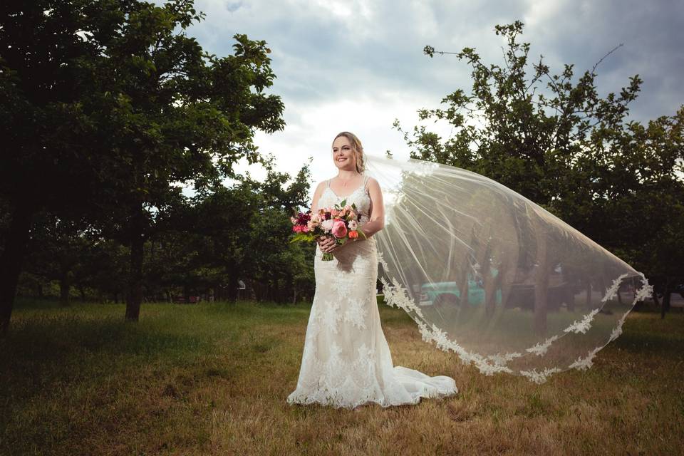 Bride at Merridale