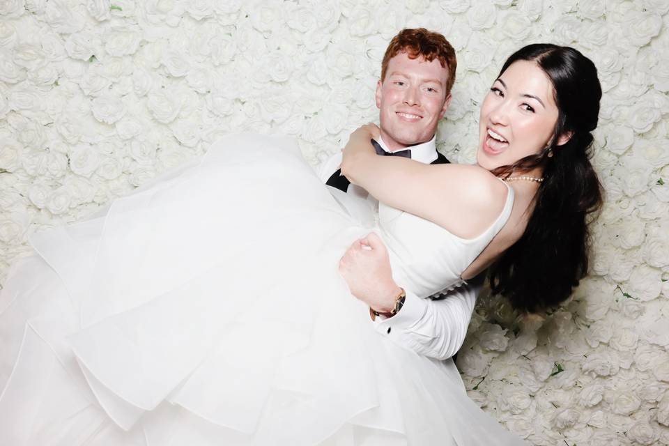 Bride & Groom - Rose Blanc