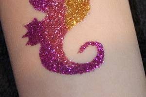 Glitter Tattoo Design