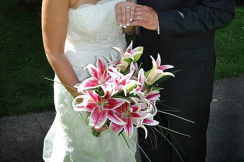 Revelstoke, British Columbia bride and groom