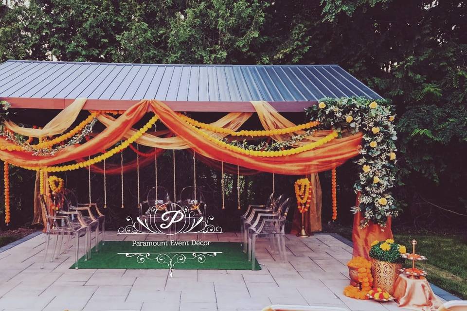 Backyard Mehndi