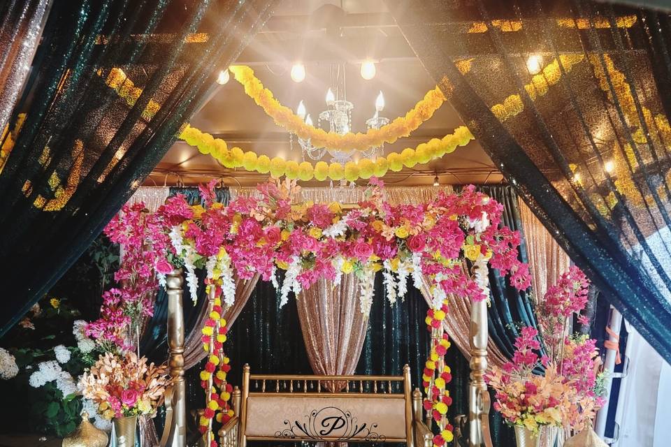 Mehndi decor