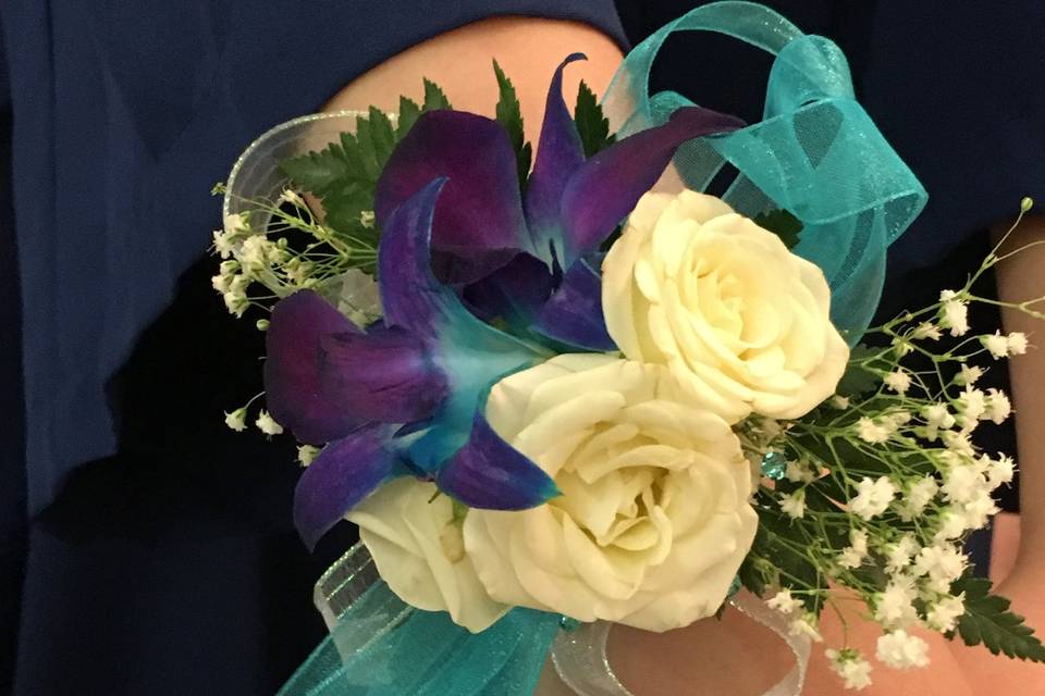 Bridal Wrist Corsage