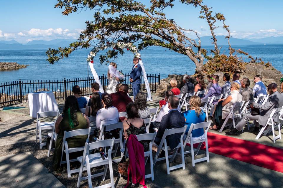 Wedding on Neck Point