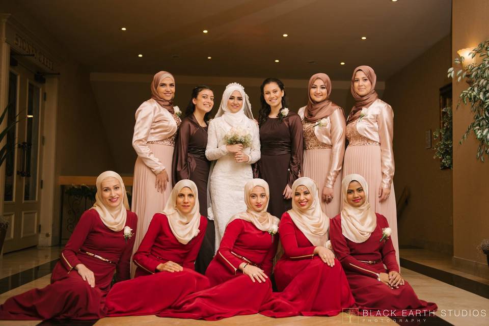 Hamilton, Ontario bridesmaids