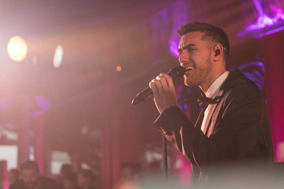 Live on stage