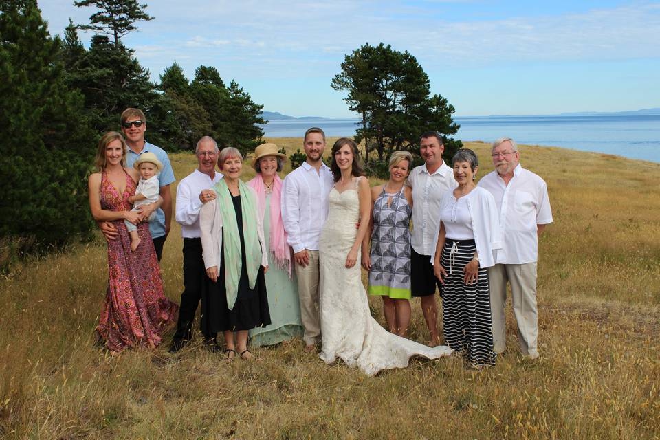 Hornby Island wedding photogra