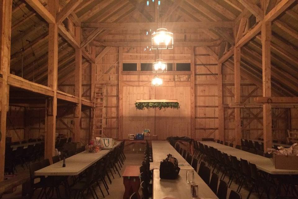 Barn interior