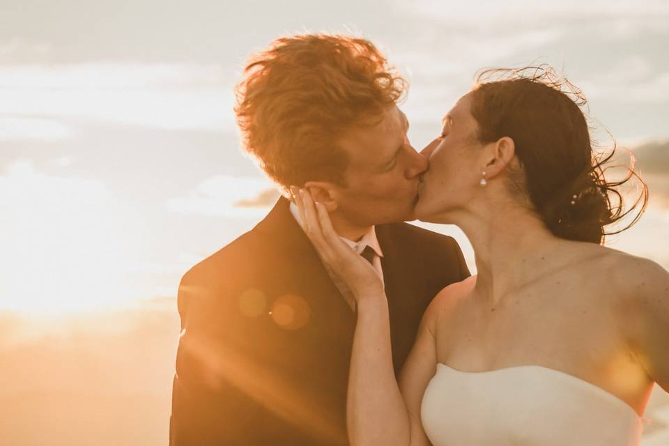 Kiss on Mt Cheam