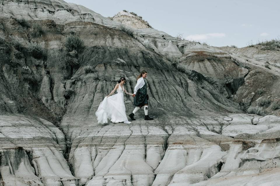 Drumheller Wedding