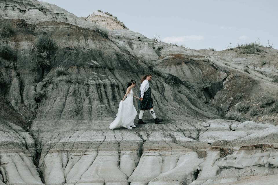 Drumheller Wedding