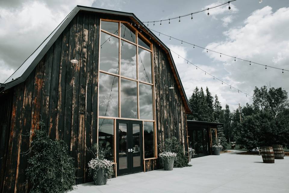 Black Barn Venue Wedding