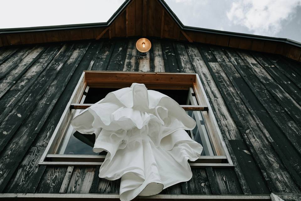 Black Barn Venue Wedding