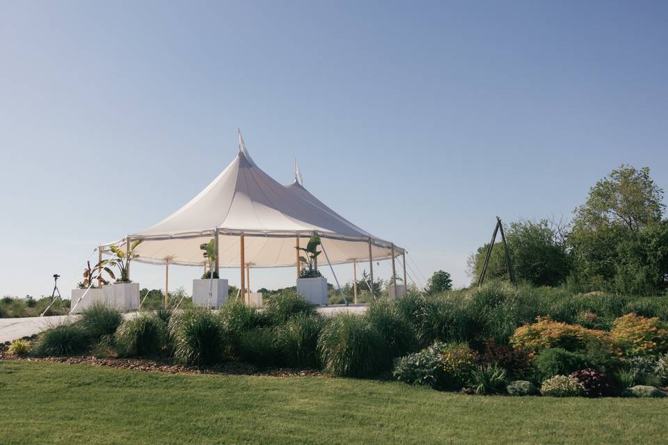 Sailcloth tent