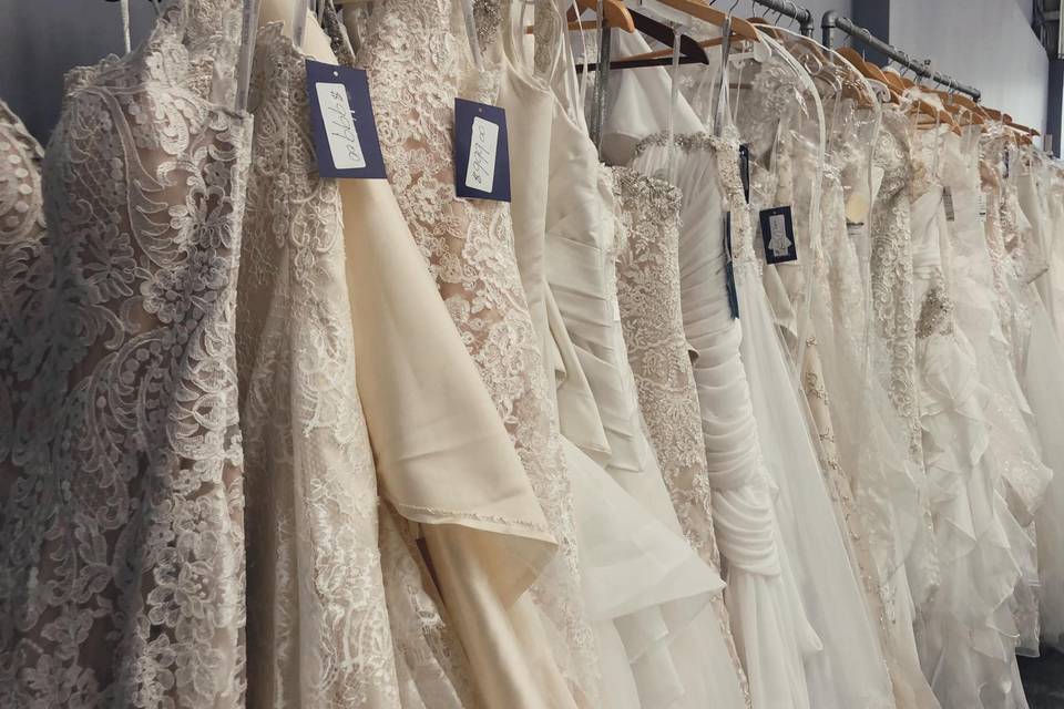 Bridal showroom outlet