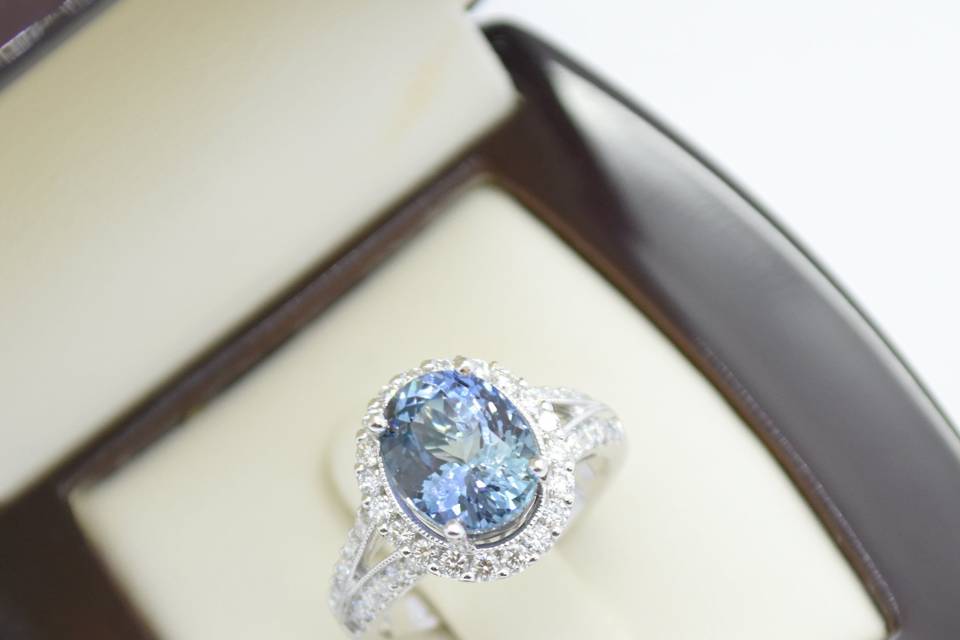 Tanzanite ring