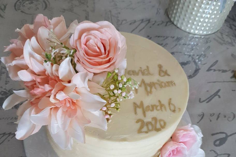 Floral Buttercream cake