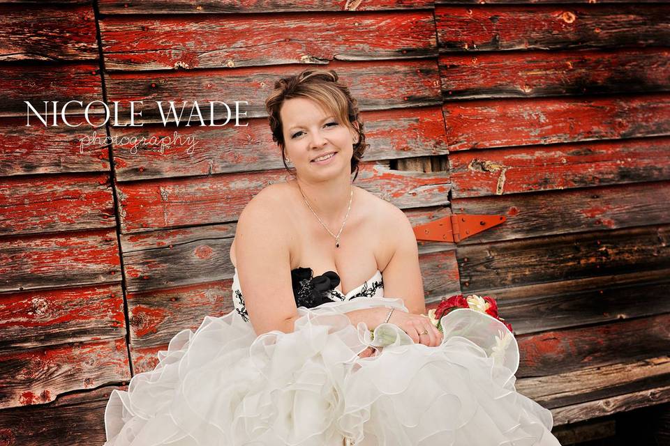 Eckville, Alberta bride