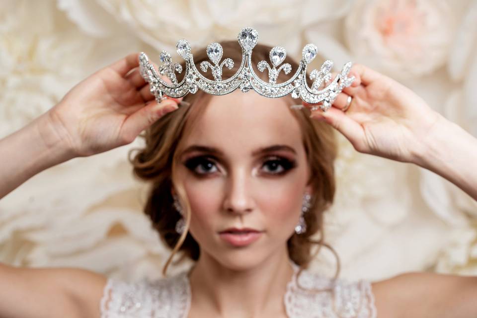 Josephine diamanté tiara