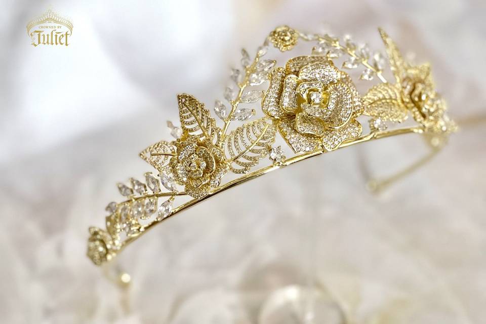 Gold tiara