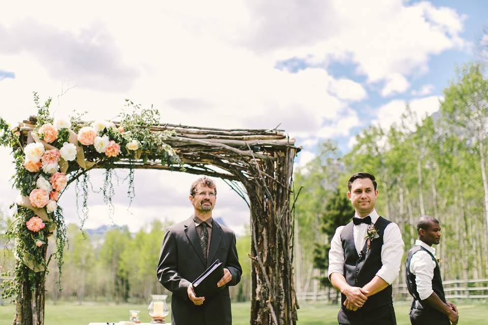 Mountain Wedding Ceremony