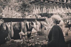 Shot ski shenanigans