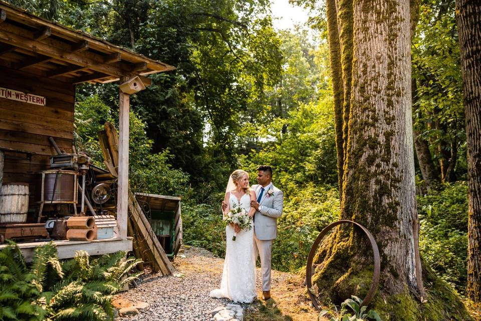 Woodland wedding