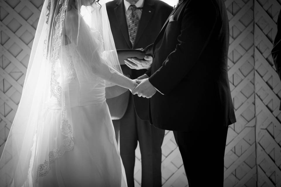 Holding hands