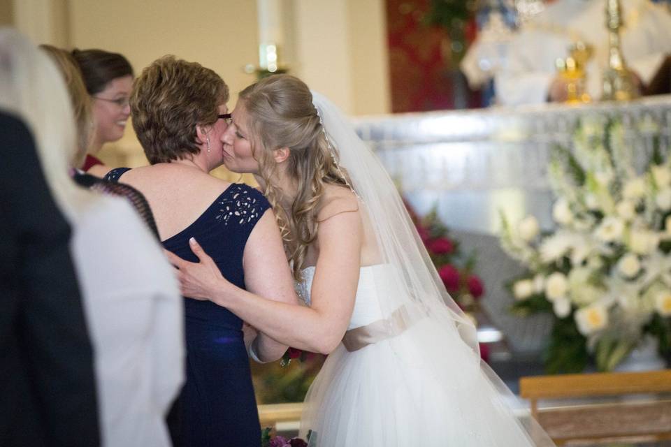 Kiss for mama