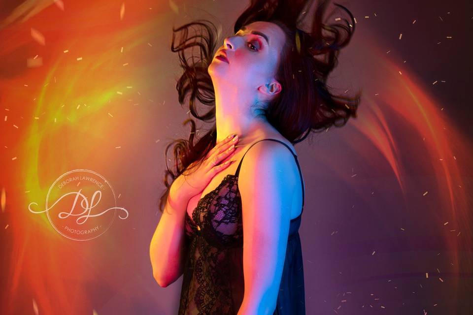 Fun light boudoir