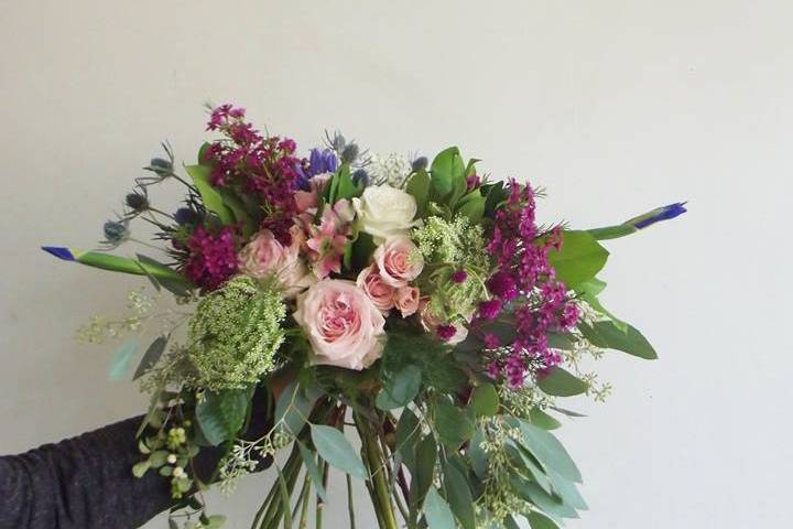 Babies Breath and Hydrangeas