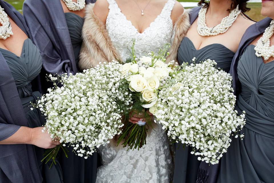 Ribbon corsages