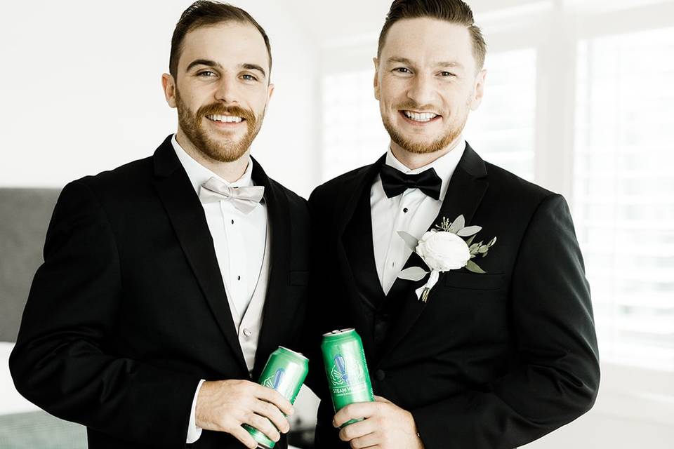 Beer & groom