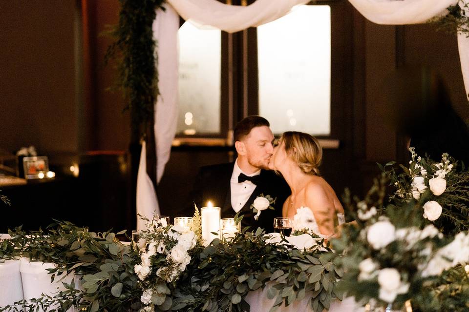 Garland Head Table