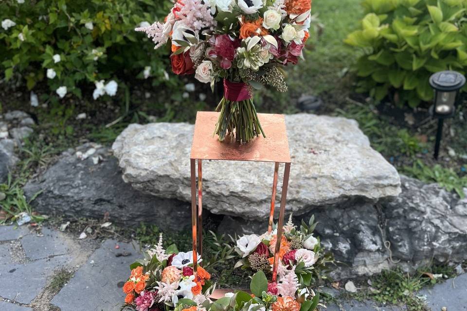 Orange day bouquet