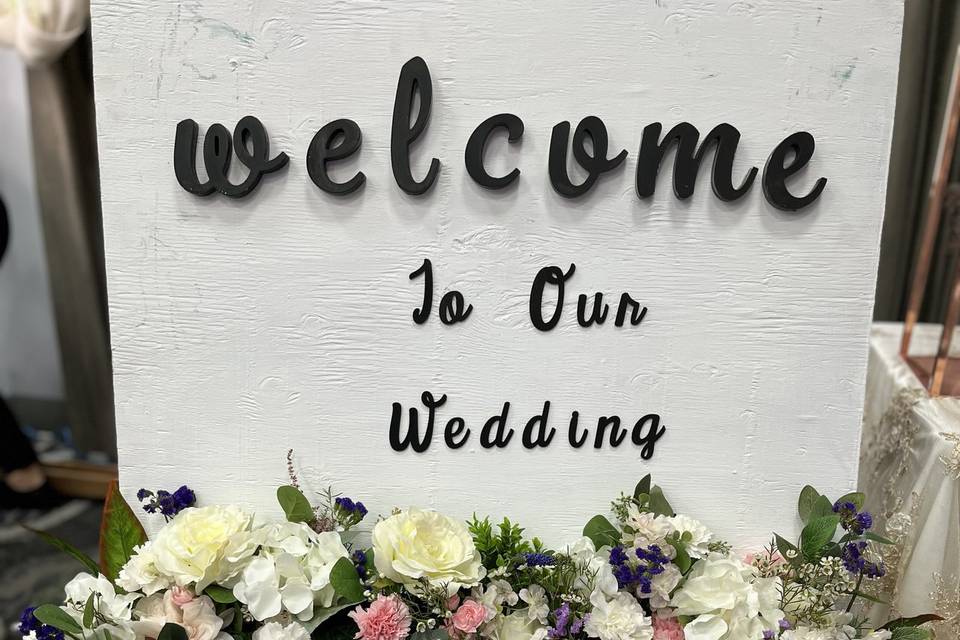 Welcome to our wedding