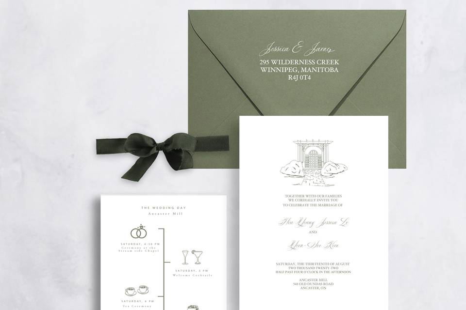 Custom Invitation with details