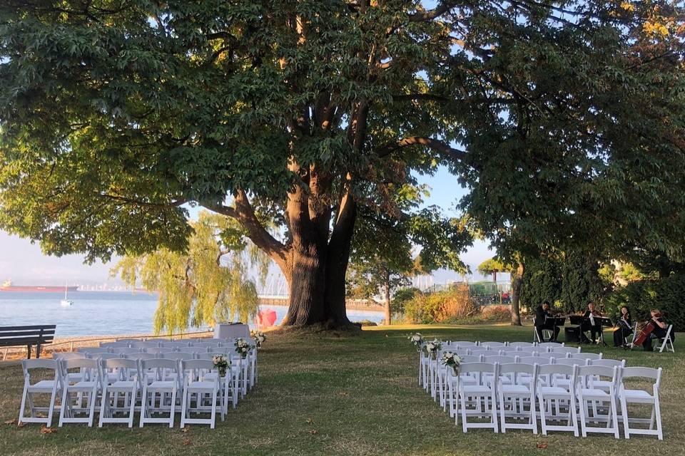 Brock House wedding