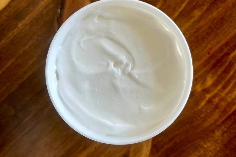 Aloe and shea butter lotion