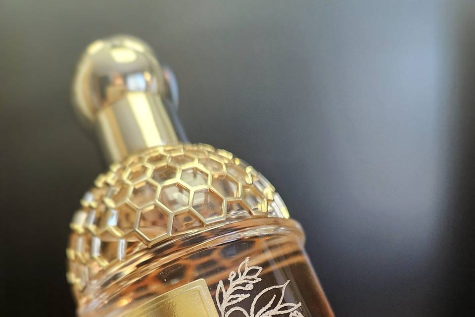 Hand Engraved Perfume Bottle