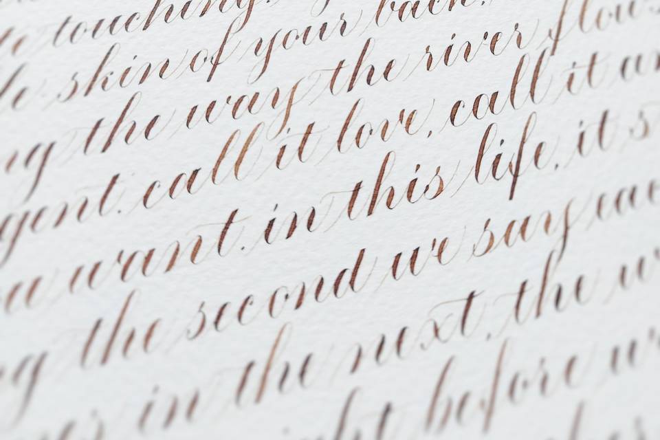 Neilson Letters Calligraphy