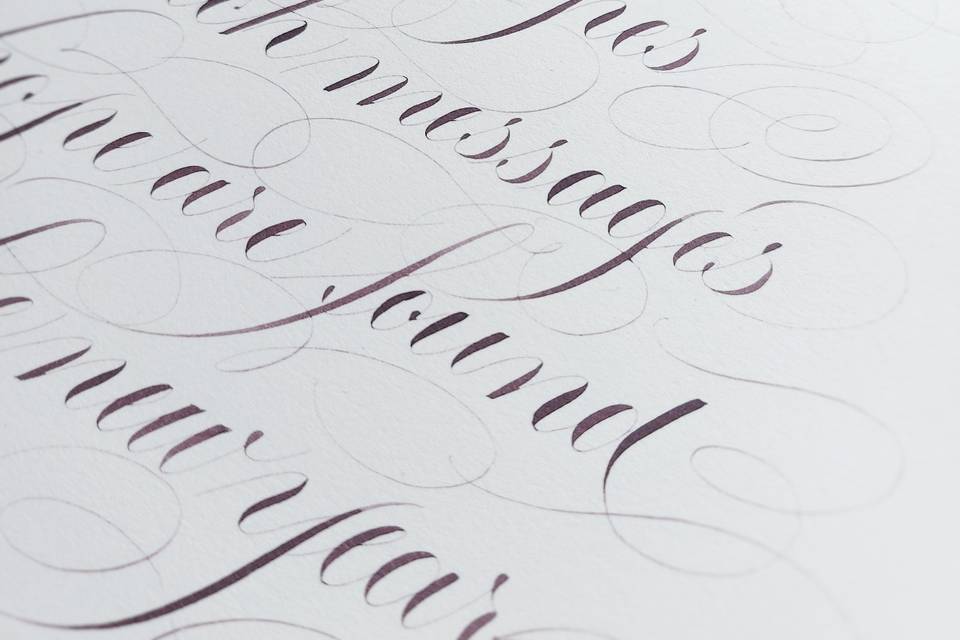 Neilson Letters Calligraphy