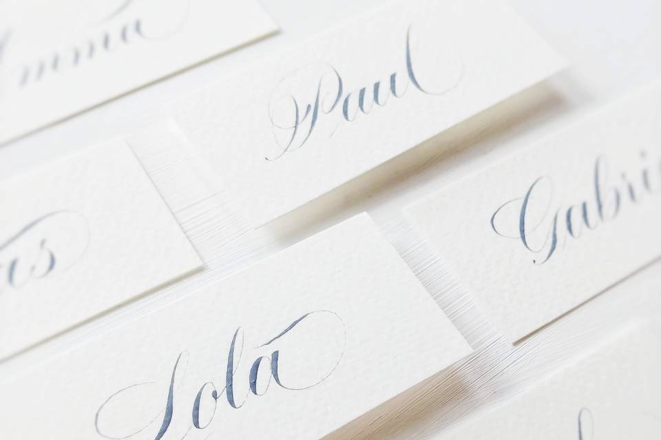 Paper Place Cards