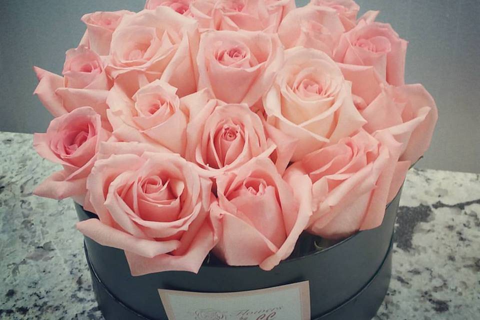 All Natural Roses Box