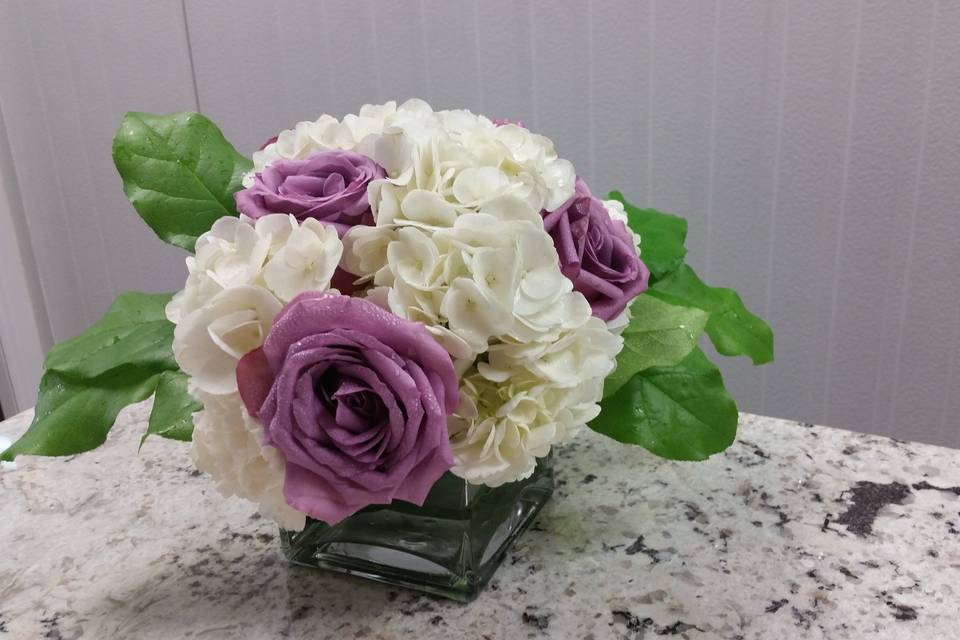 Baby Breath Center Piece