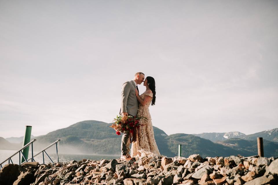 Harrison Hot Springs Elopement