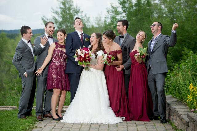 Smiling and having fun