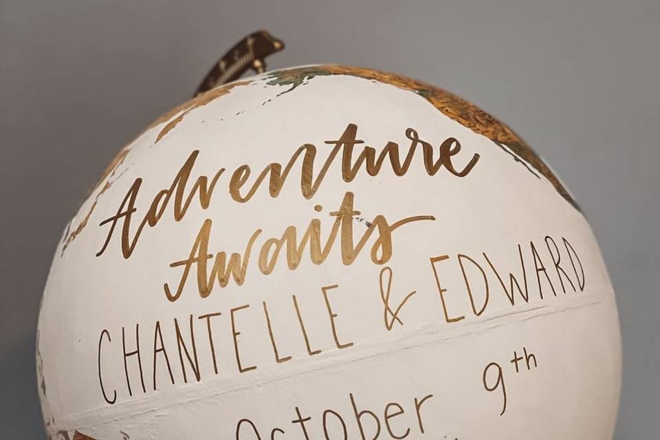 Travel themed Guestbook